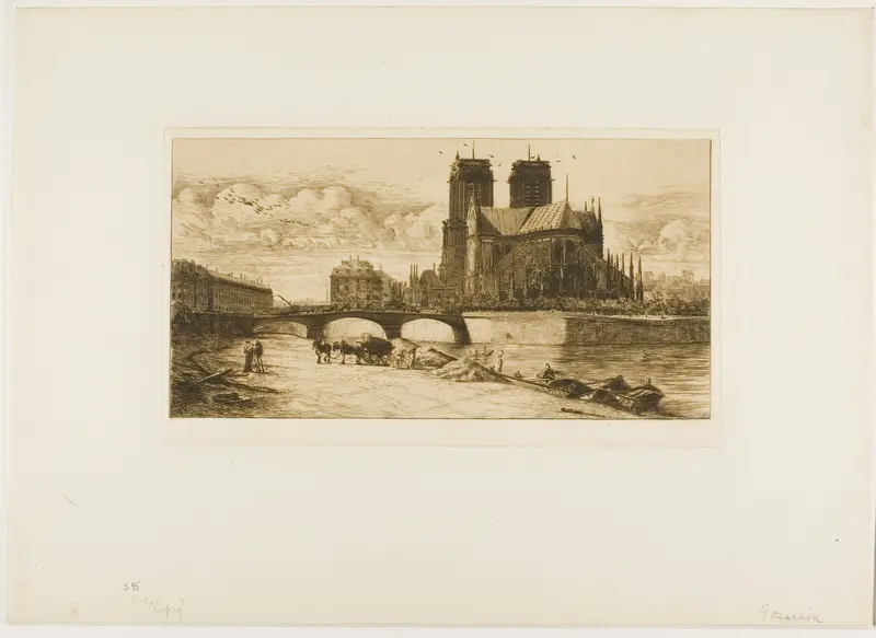 The Apse of Notre-Dame, Paris