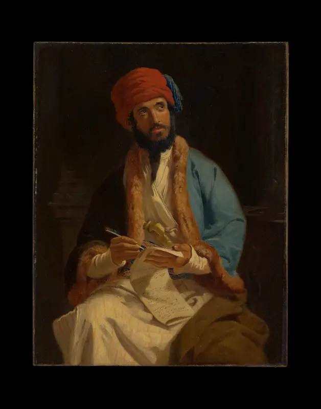 The Arab Sage Wall Art by German Painter - High-Resolution Digital Print