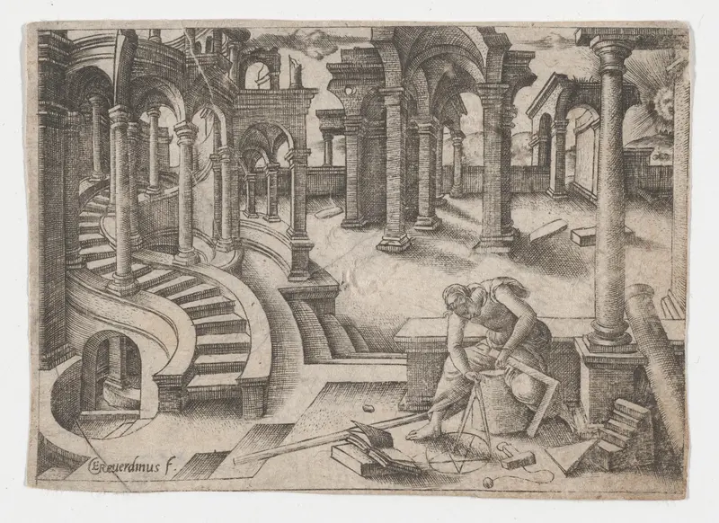 The Architect Wall Art by Georges Reverdy - High-Resolution Digital Print