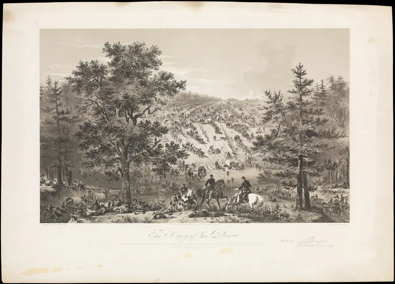 The Army of the Potomac Wall Art by John Badger Bachelder - High-Resolution Digital Print
