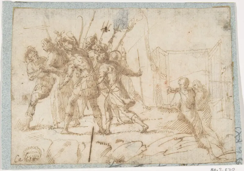The Arrest of Christ Wall Art by Francesco Allegrini - High-Resolution Digital Print