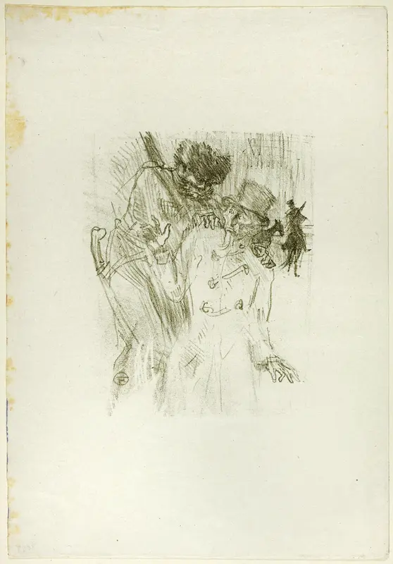 The Arrest of Schlomé Fuss, from Au Pied du Sinaï