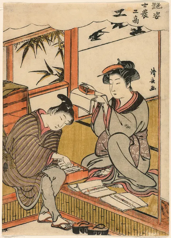 The Artisan (Ko) from the series "Beauties Illustrating the Four Social Classes (Adesugata shi no ko sho)"