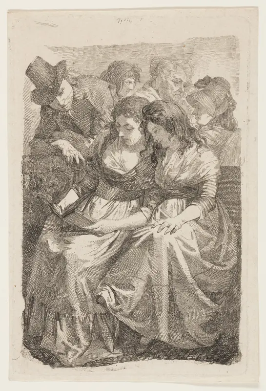 The Artist and His Family Wall Art by Johann Gottfried Schadow - High-Resolution Digital Print