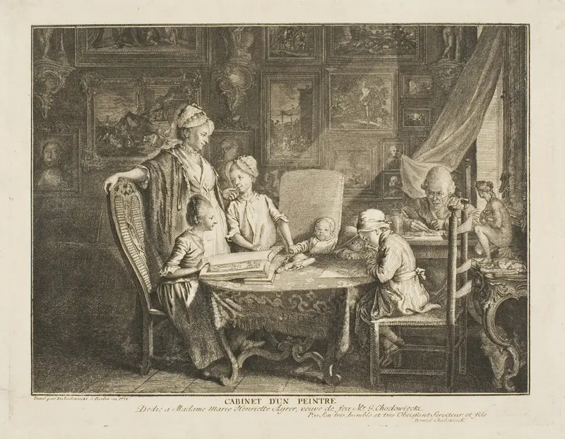 The Artist and his Family