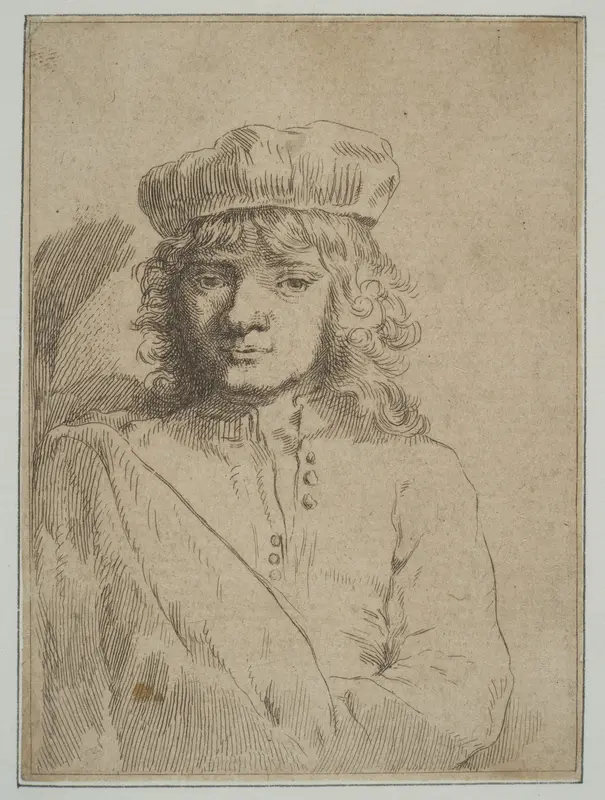The Artist's Son, Titus (copy) Wall Art by Rembrandt (Rembrandt van Rijn) - High-Resolution Digital Print