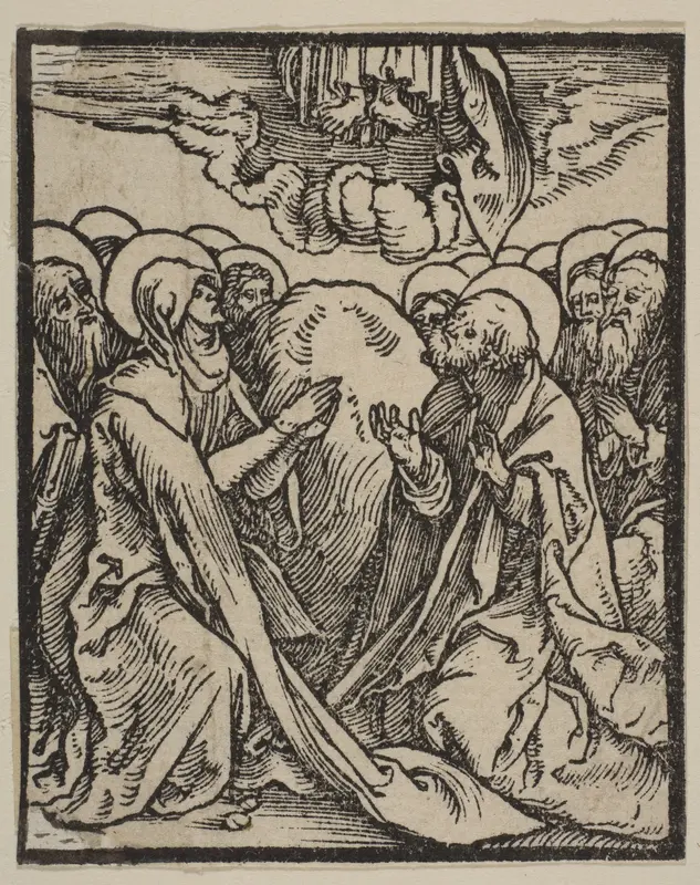 The Ascension Wall Art by Albrecht Dürer - High-Resolution Digital Print
