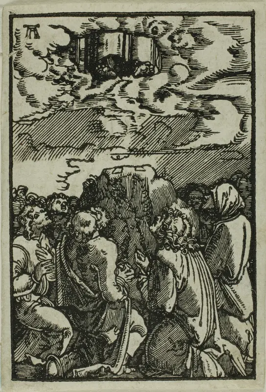The Ascension, from The Fall and Redemption of Man Wall Art by Albrecht Altdorfer - High-Resolution Digital Print