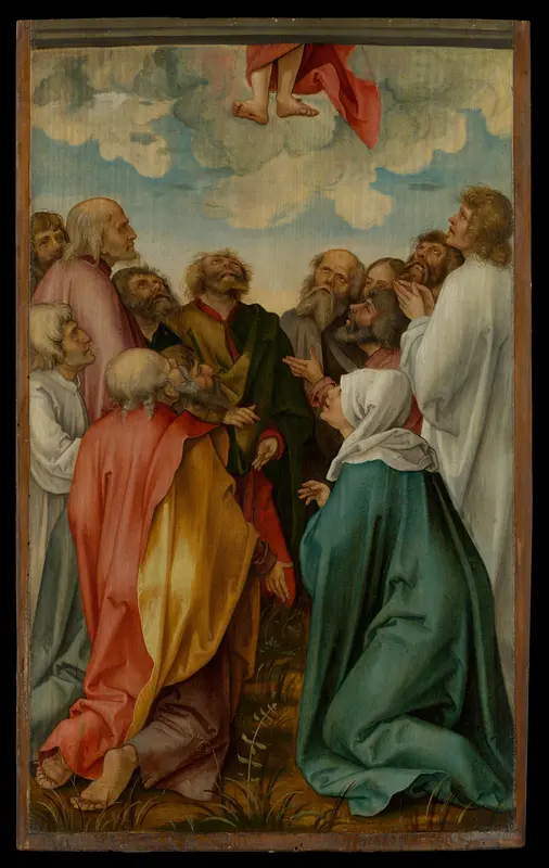 The Ascension of Christ Wall Art by Hans Süss von Kulmbach - High-Resolution Digital Print
