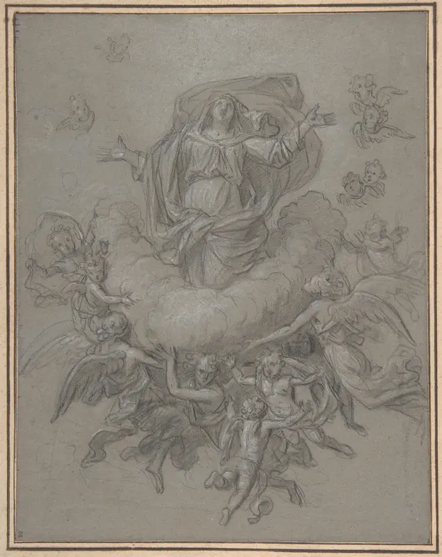 The Assumption of the Virgin Wall Art by Nicolas de Plattemontagne - High-Resolution Digital Print
