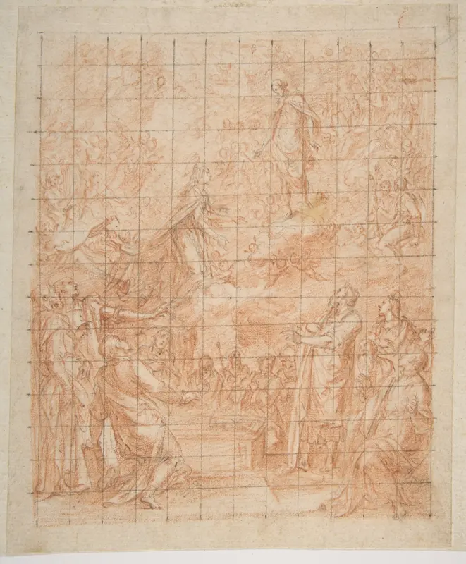 The Assumption of the Virgin Wall Art by Bernardino Poccetti - High-Resolution Digital Print