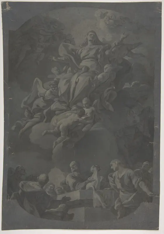 The Assumption of the Virgin Wall Art by Francesco Narice (Narici) - High-Resolution Digital Print