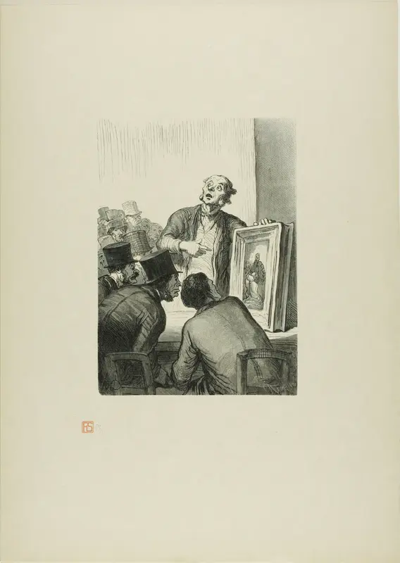 The Auction House: The Expert Wall Art by Charles Maurand - High-Resolution Digital Print