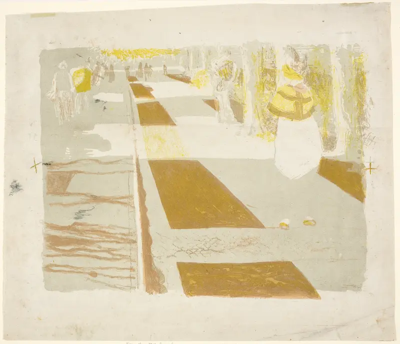The Avenue Wall Art by Édouard Jean Vuillard - High-Resolution Digital Print