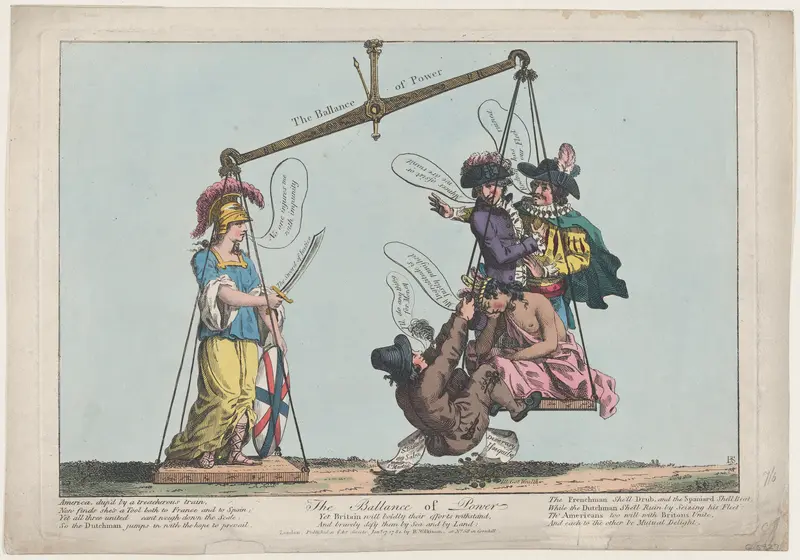 The Ballance [sic] of Power Wall Art by R. S. - High-Resolution Digital Print