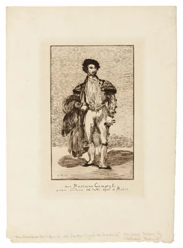 The Ballet Dancer (Don Mariano Camprubi)