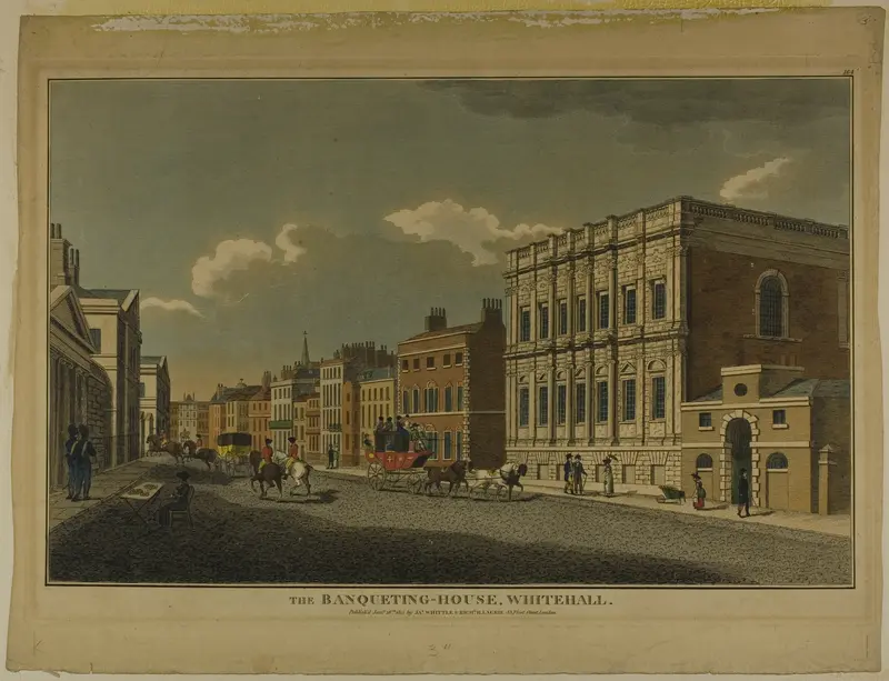 The Banqueting House, Whitehall Wall Art by Richard Holmes Laurie - High-Resolution Digital Print