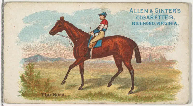 The Bard, from The World's Racers series (N32) for Allen & Ginter Cigarettes Wall Art by Allen & Ginter - High-Resolution Digital Print