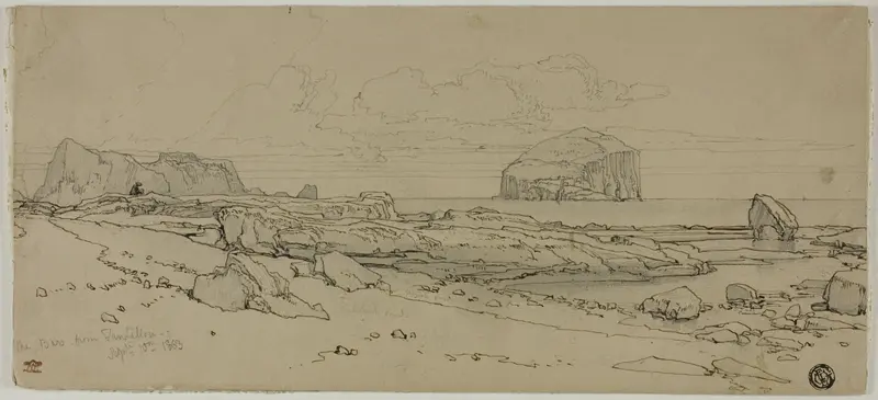 The Bars from Tantallon, Scotland Wall Art by William Leighton Leitch - High-Resolution Digital Print