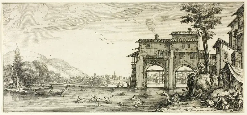 The Bathers, from Various Scenes Designed in Florence