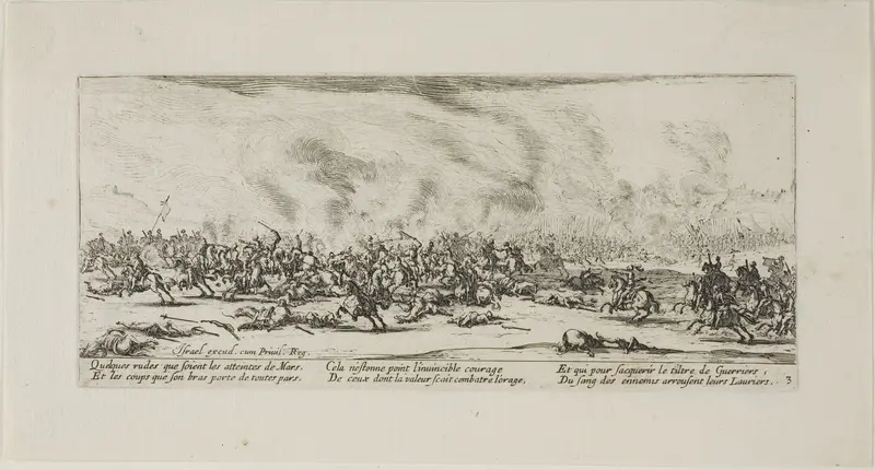 The Battle, plate three from The Miseries of War