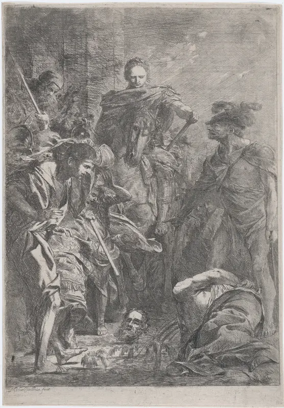 The Beheading of St. Paul Wall Art by Michael Lucas Leopold Willmann - High-Resolution Digital Print