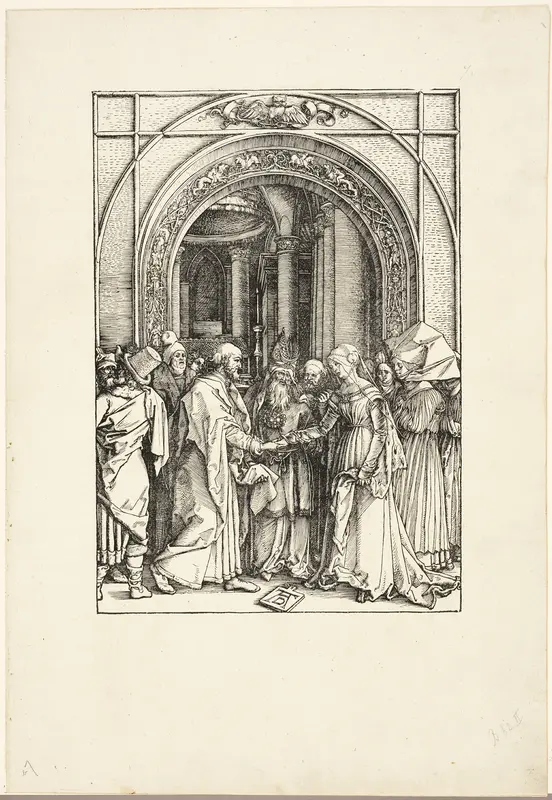 The Betrothal of the Virgin, from The Life of the Virgin