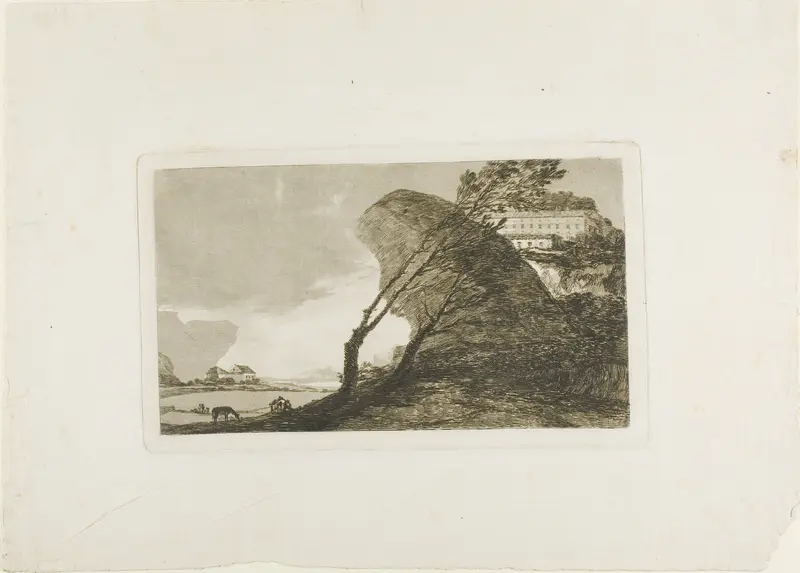 The Big Rock Wall Art by Francisco José de Goya y Lucientes - High-Resolution Digital Print