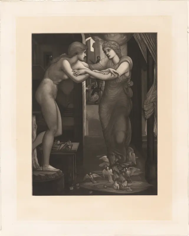 The Birth of Galatea Wall Art by Charles William Campbell - High-Resolution Digital Print