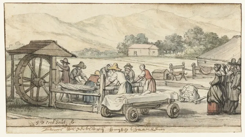 The Bleaching Fields near Haarlem Wall Art by Unknown - High-Resolution Digital Print