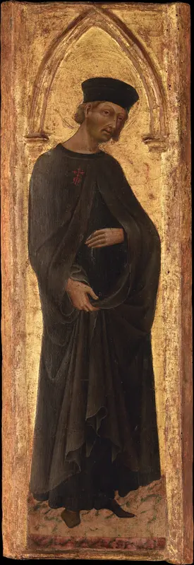 The Blessed Andrea Gallerani (died 1251) Wall Art by Giovanni di Paolo (Giovanni di Paolo di Grazia) - High-Resolution Digital Print