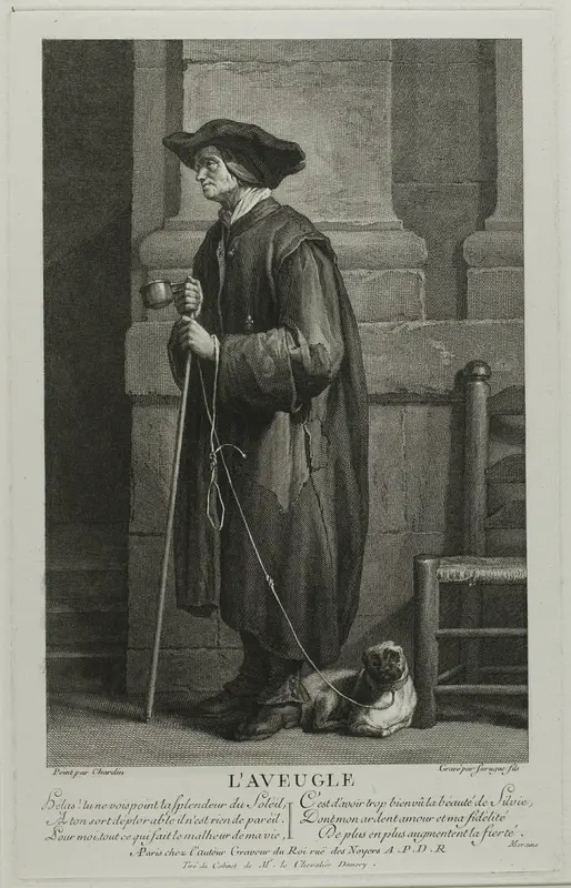 The Blind Man Begging