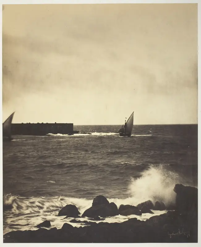 The Breaking Wave Wall Art by Gustave Le Gray - High-Resolution Digital Print