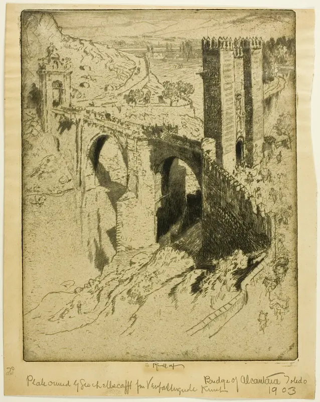 The Bridge of Alcantara, Toledo