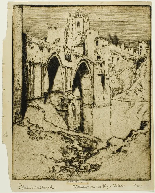 The Bridge of San Juan D'Los Reyos, Toldeo