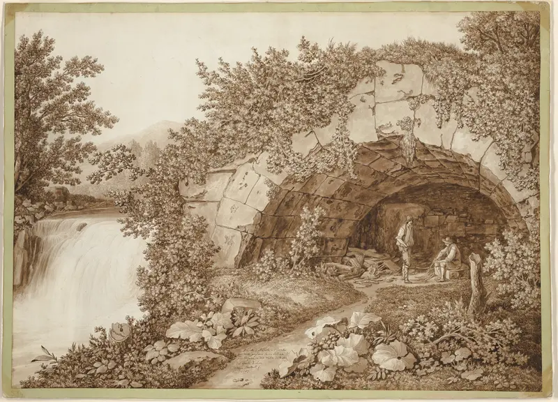 The Bridge of San Paolo Wall Art by Jacob Philipp Hackert - High-Resolution Digital Print