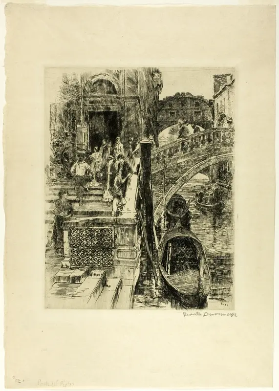 The Bridge of Sighs Wall Art by Frank Duveneck - High-Resolution Digital Print