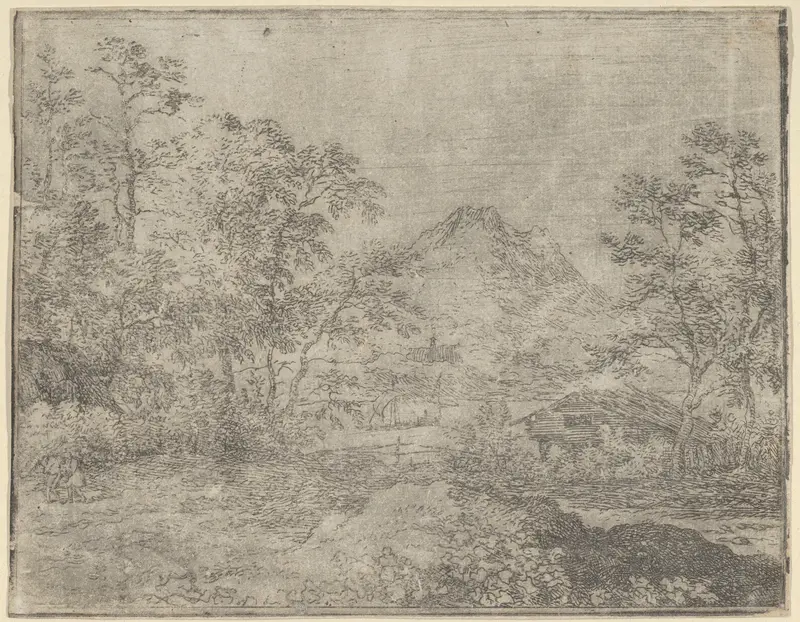 The Broad River Wall Art by Allart van Everdingen - High-Resolution Digital Print