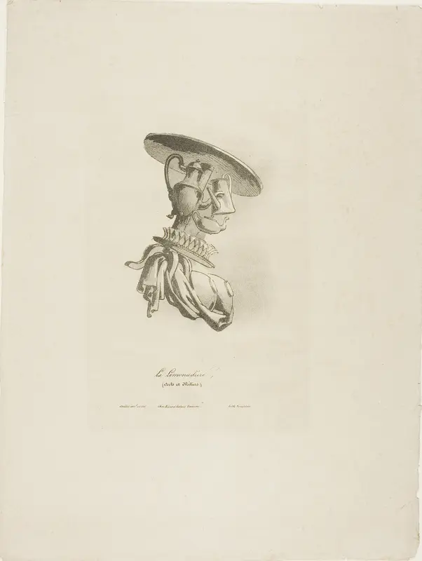 The Café-Feeper, from Arts et Métiers Wall Art by Bernard Gaillot - High-Resolution Digital Print