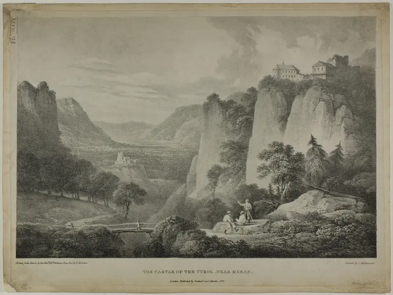 The Castle of the Tyrol, Near Meran