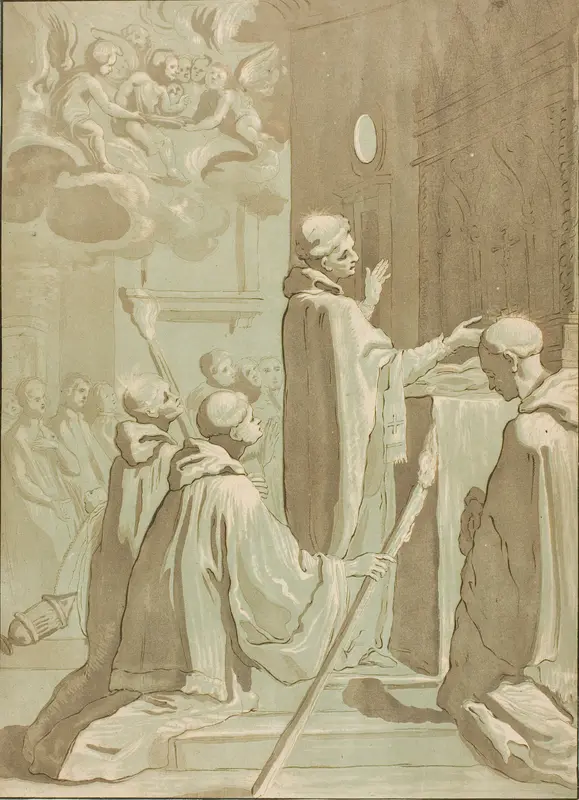 The Celebration of High Mass Wall Art by Maria Katharina Prestel - High-Resolution Digital Print