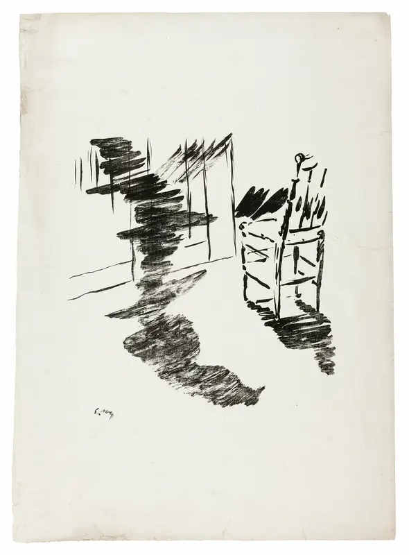 The Chair ("That shadow that lies floating on the floor..."), from The Raven (Le Corbeau)