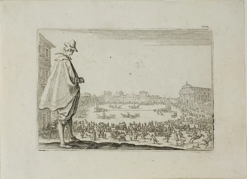The Chariot Races at Santa Maria, from The Caprices
