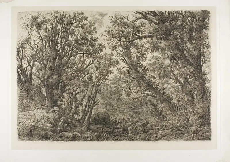 The Childhood of Claude Lorrain Wall Art by Baron de Jean-Baptiste Heraclée Olivier Wismes - High-Resolution Digital Print