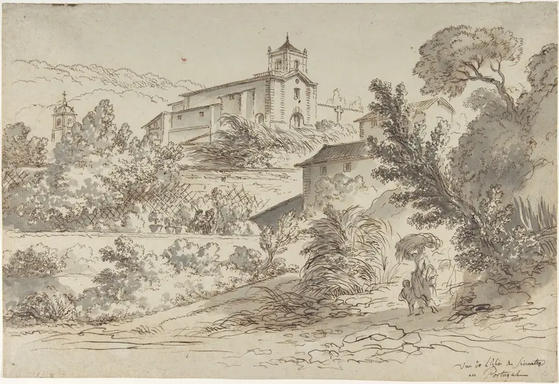 The Church of São Martinho in Sintra, Portugal Wall Art by Pierre Lélu - High-Resolution Digital Print
