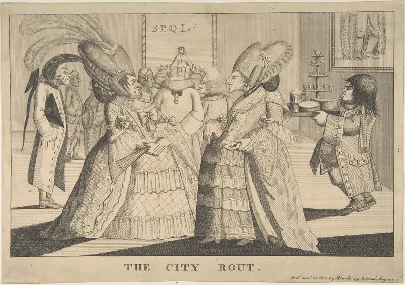 The City Rout Wall Art by Richard St. George Mansergh St. George - High-Resolution Digital Print