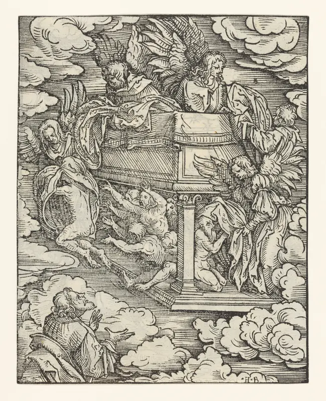 The Clothing of the Elect, plate 4 from "The Apocalypse" Wall Art by Hans Burgkmair - High-Resolution Digital Print