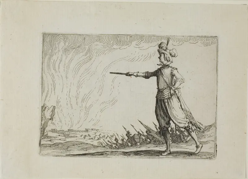 The Commander on Foot, from The Caprices