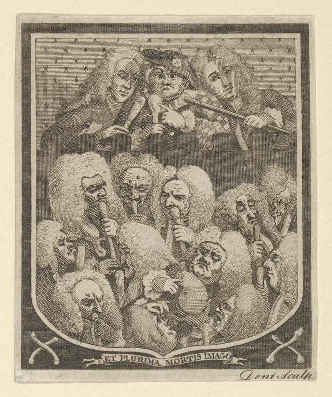 The Company of Undertakers Wall Art by Dent - High-Resolution Digital Print