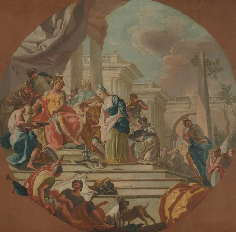 The Continence of Scipio Wall Art by Giacinto Diana - High-Resolution Digital Print